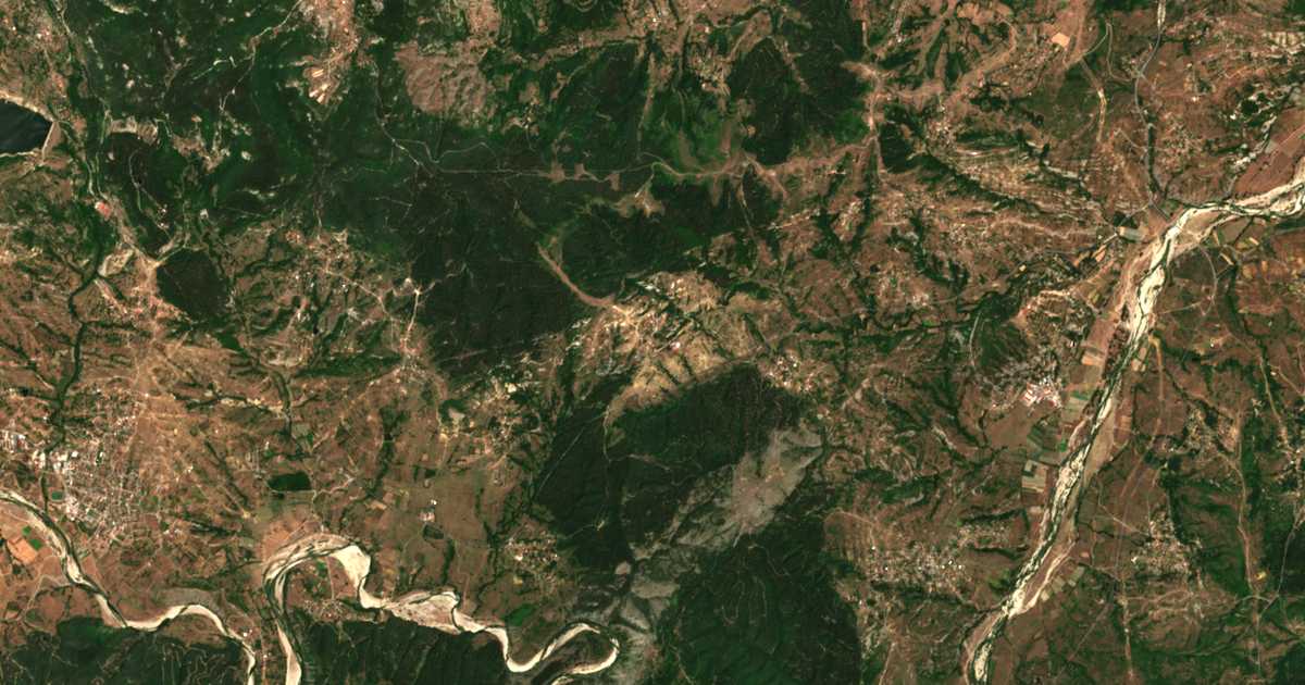 Carte satellite de Dyulitsa