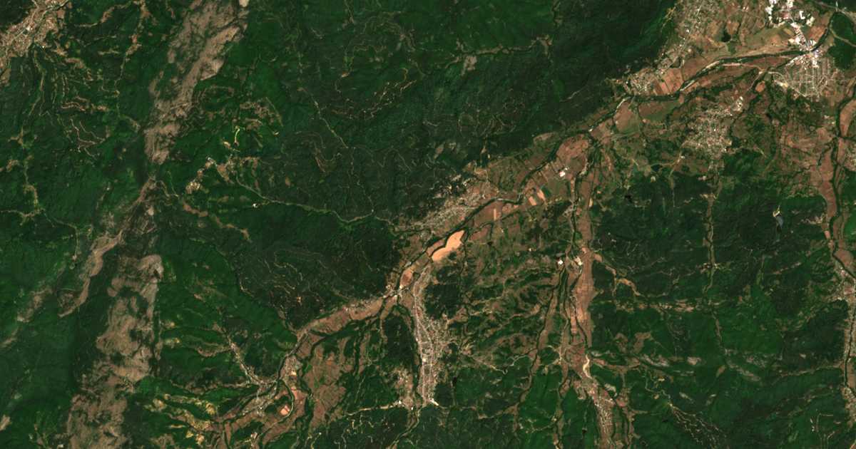 Carte satellite de Dzherovo