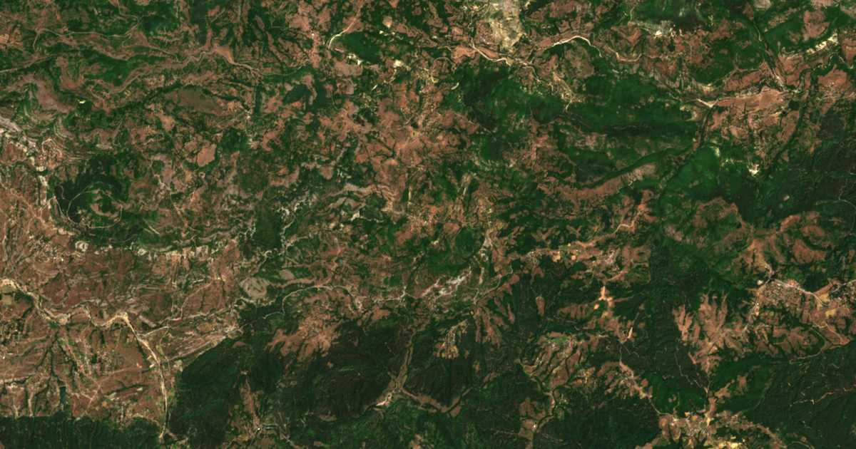 Carte satellite de Grivyak