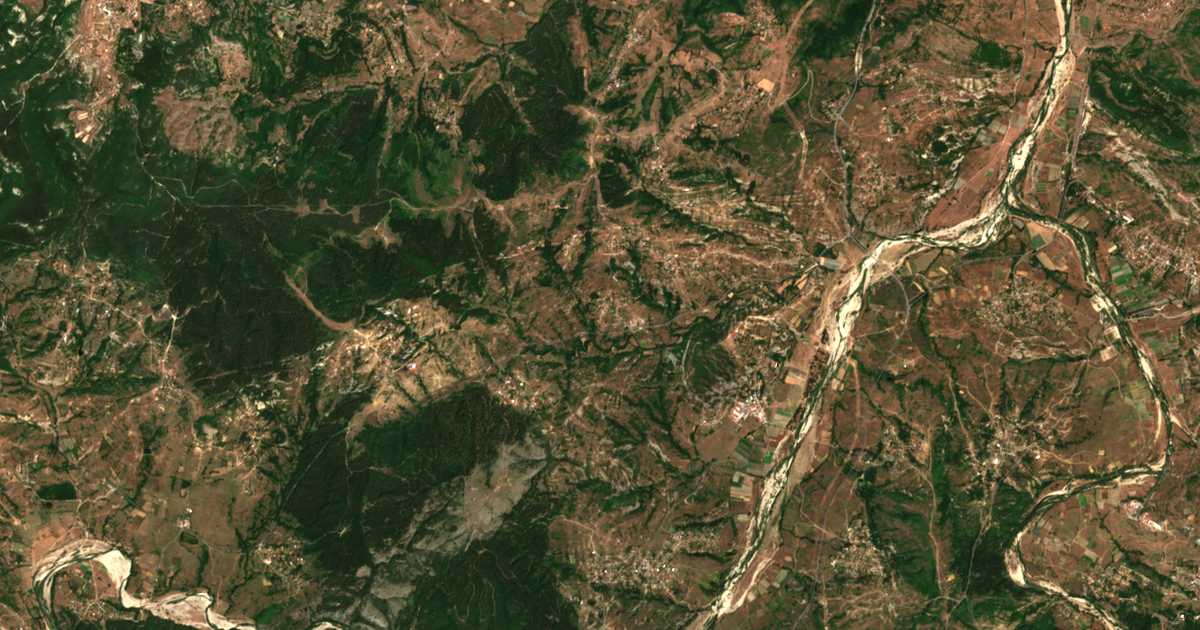Carte satellite de Hadzhiysko