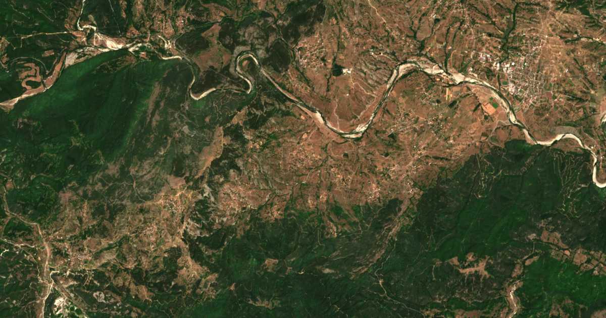 Carte satellite de Kayaloba