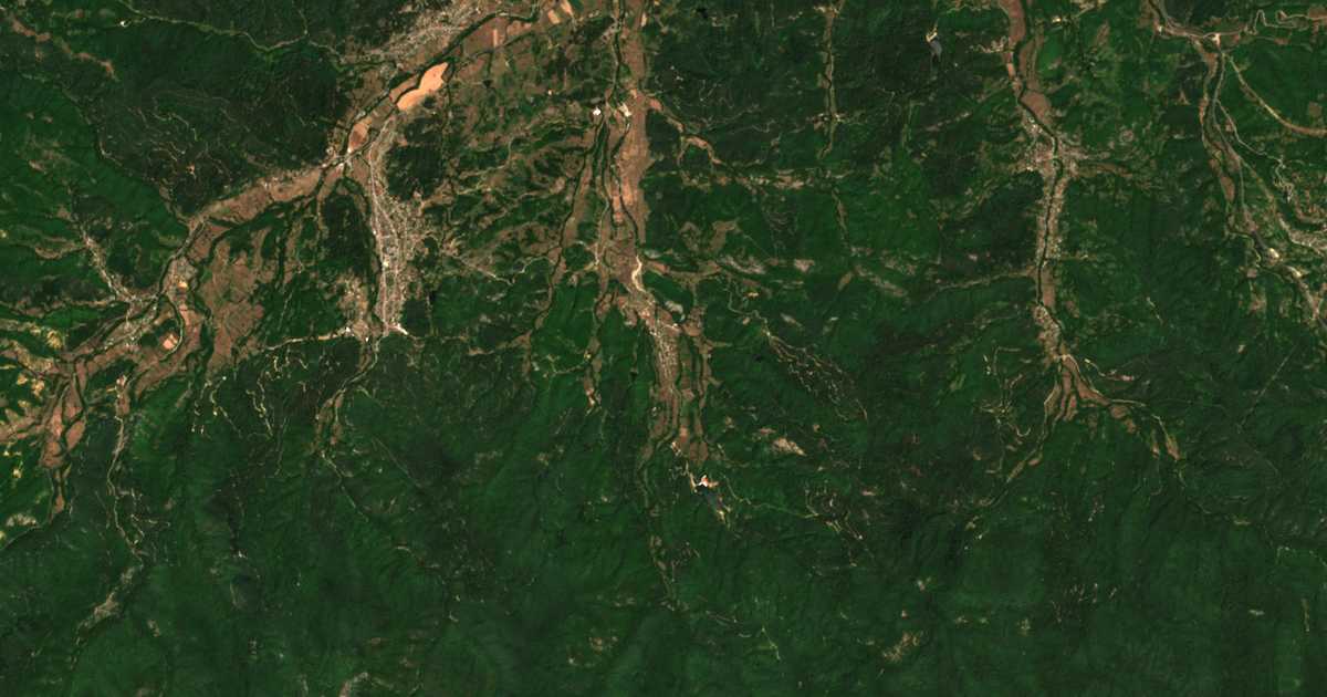 Carte satellite de Kremen