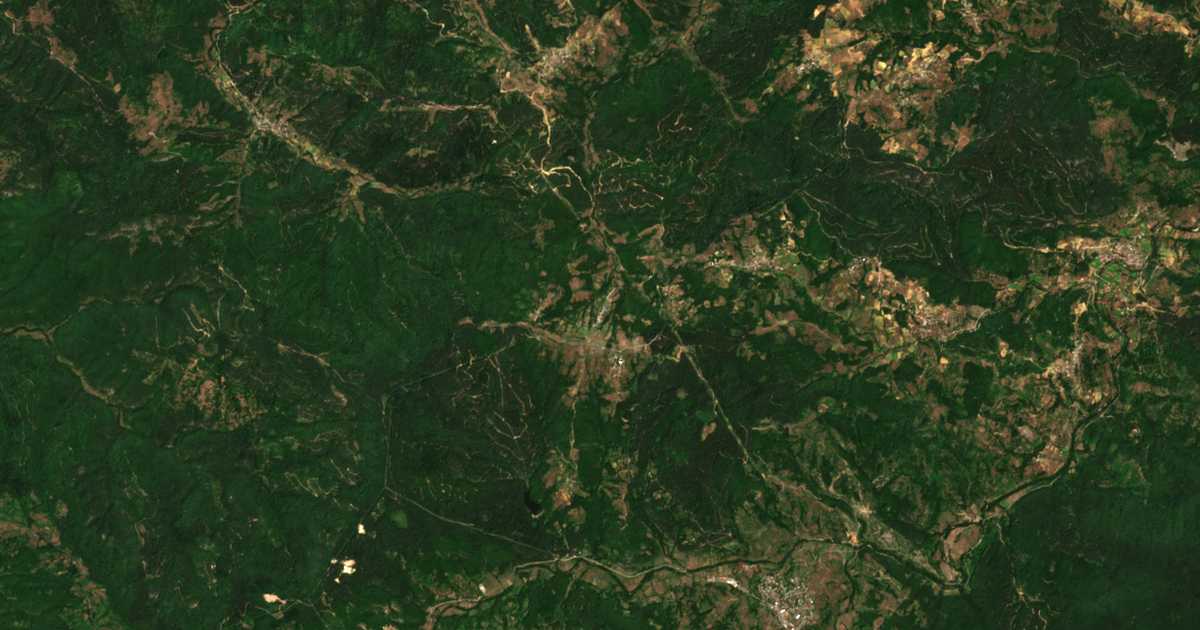 Carte satellite de Kukuryak