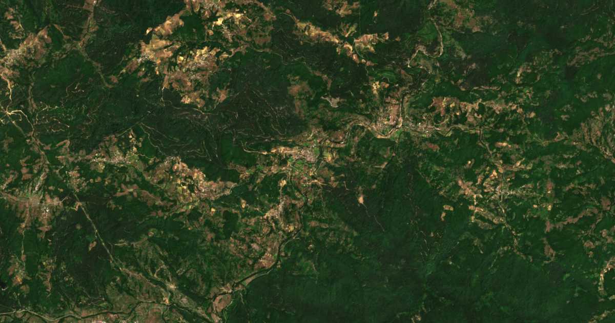 Carte satellite de Malkoch