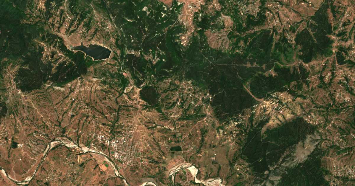 Carte satellite de Rastnik