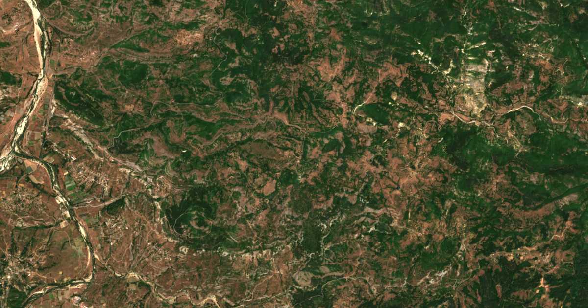 Carte satellite de Samokitka