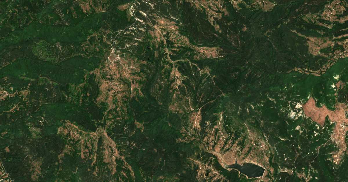 Carte satellite de Shipok