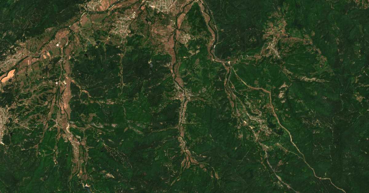 Carte satellite de Shumnatitsa