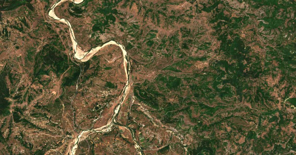 Carte satellite de Stareyshino