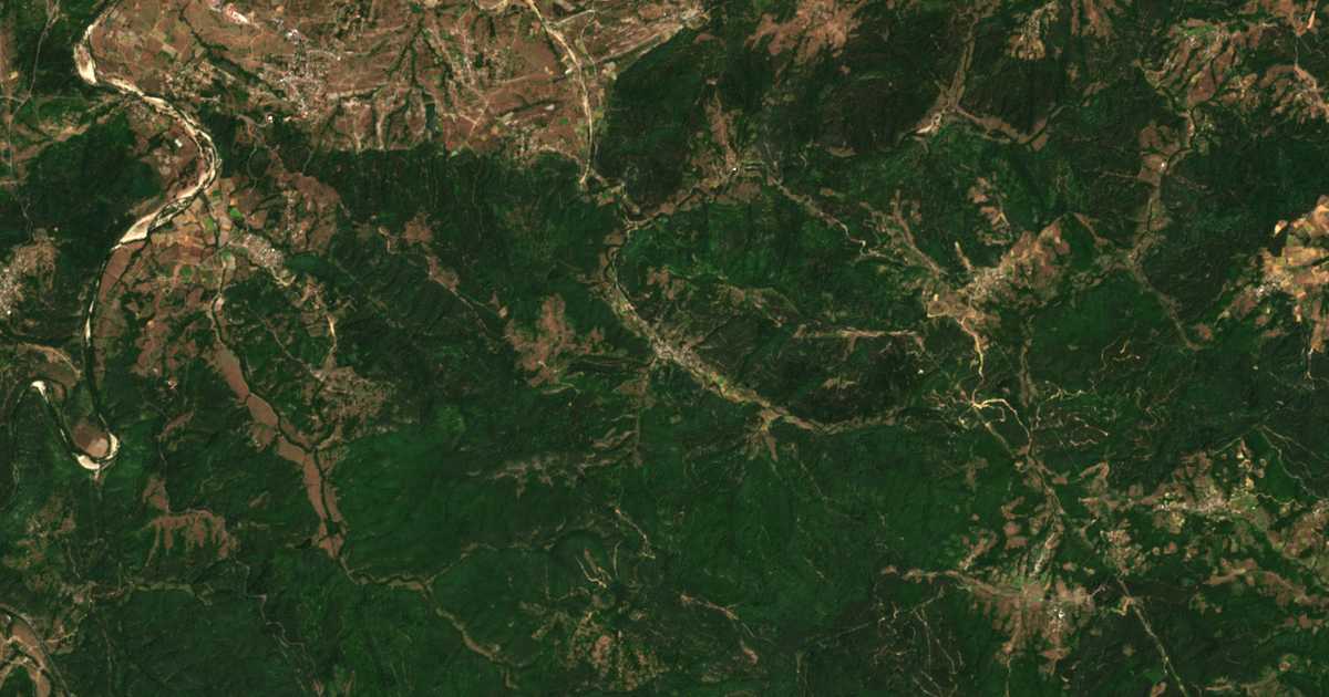 Carte satellite de Valchanka