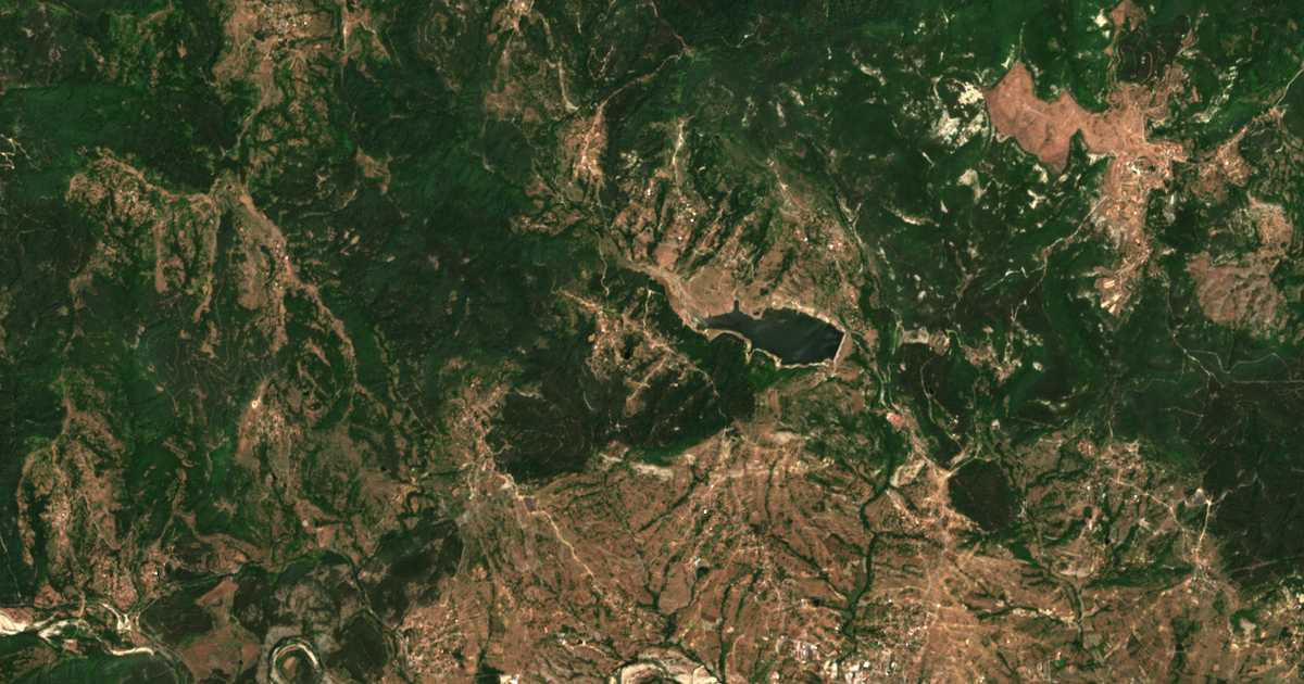 Carte satellite de Zagorski