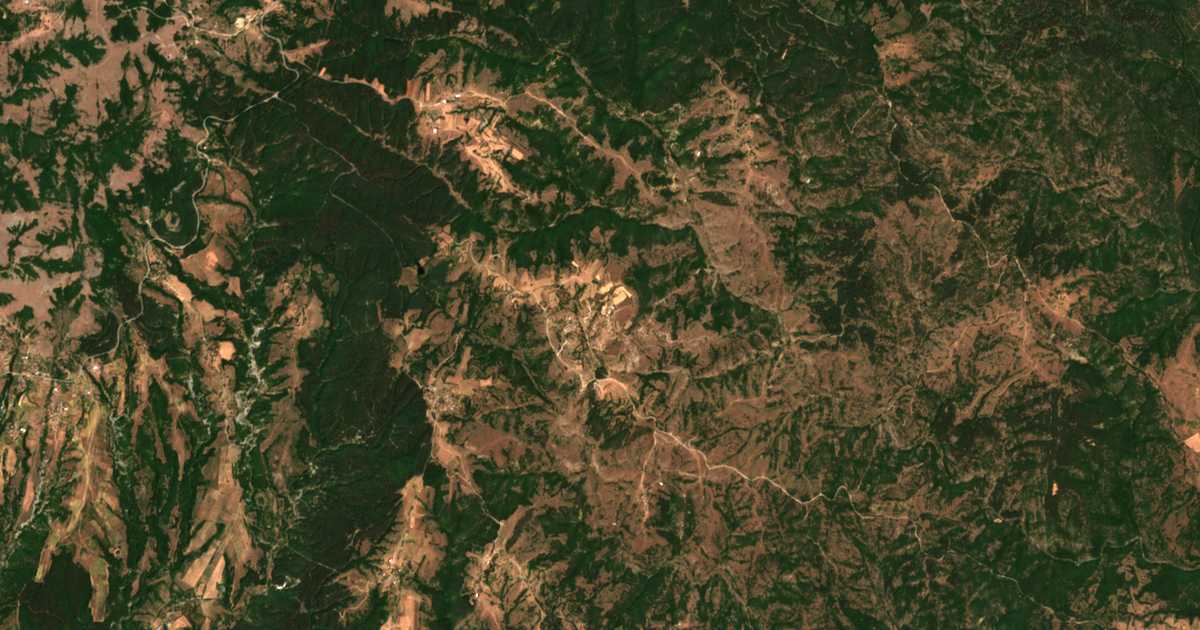 Carte satellite de Bagriltsi