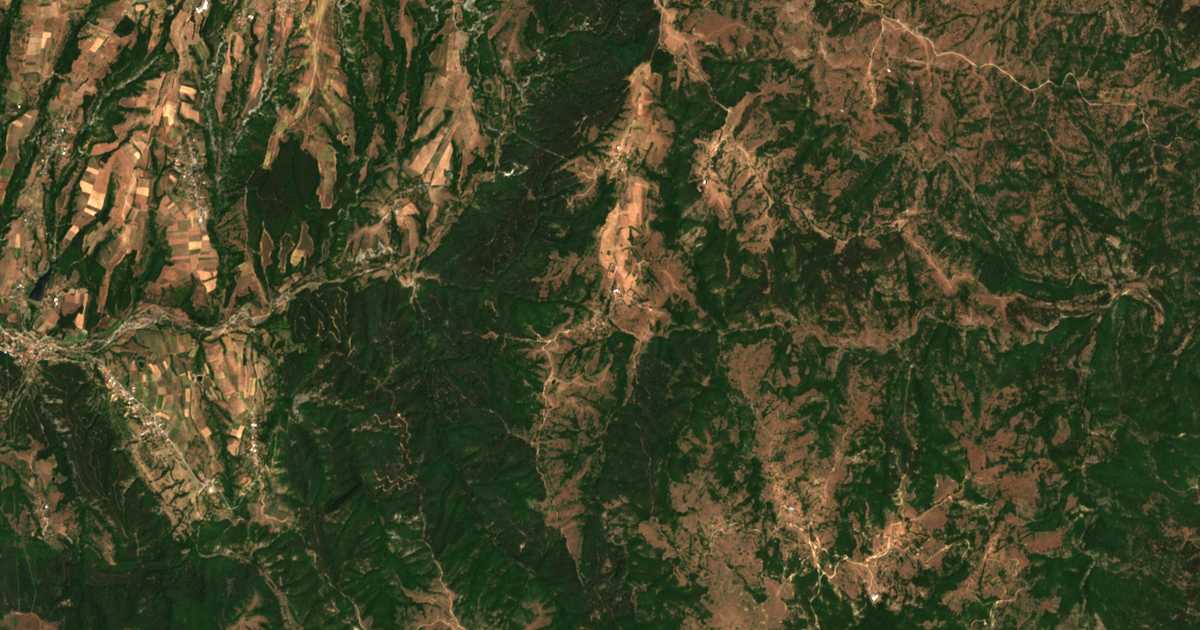 Carte satellite de Chernooki