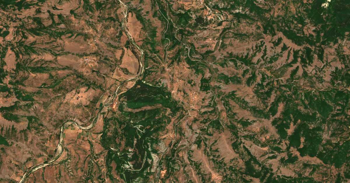 Carte satellite de Dzhanka