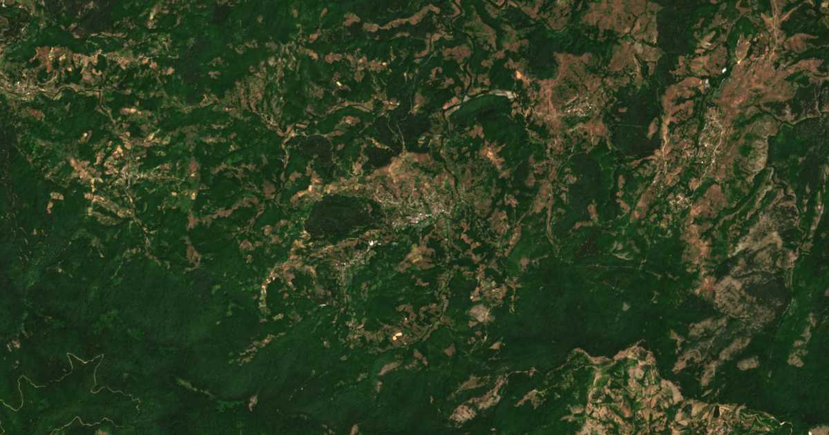 Carte satellite de Egrek