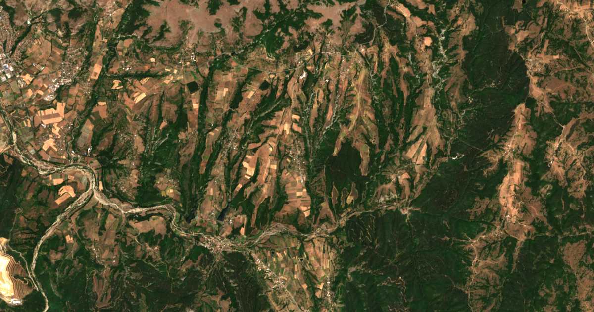 Carte satellite de Guliyka