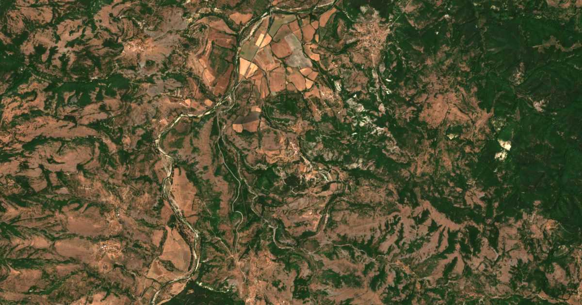 Carte satellite de Krasino