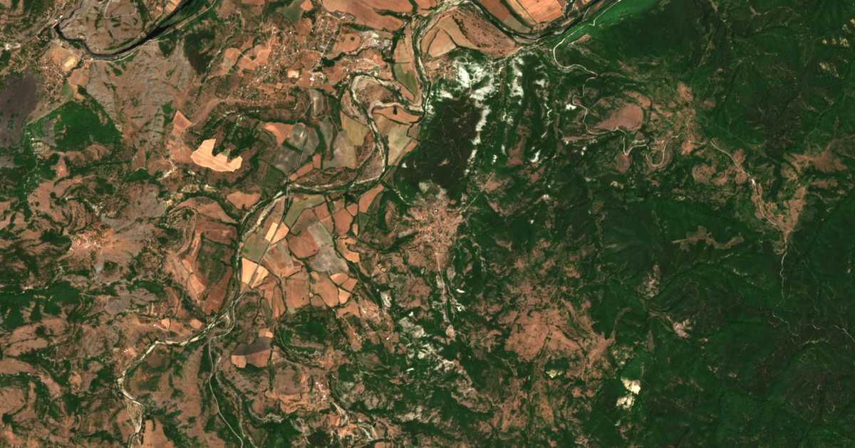 Carte satellite de Moryantsi