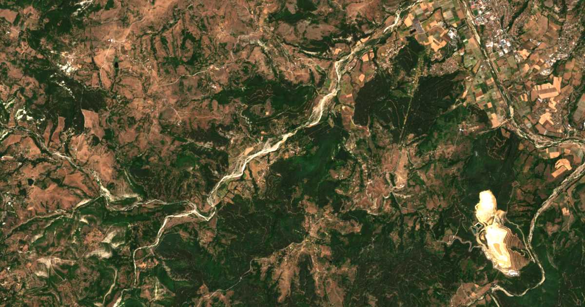 Carte satellite de Oreh