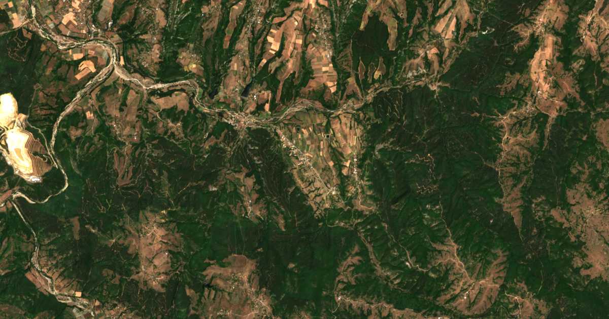Carte satellite de Podrumche