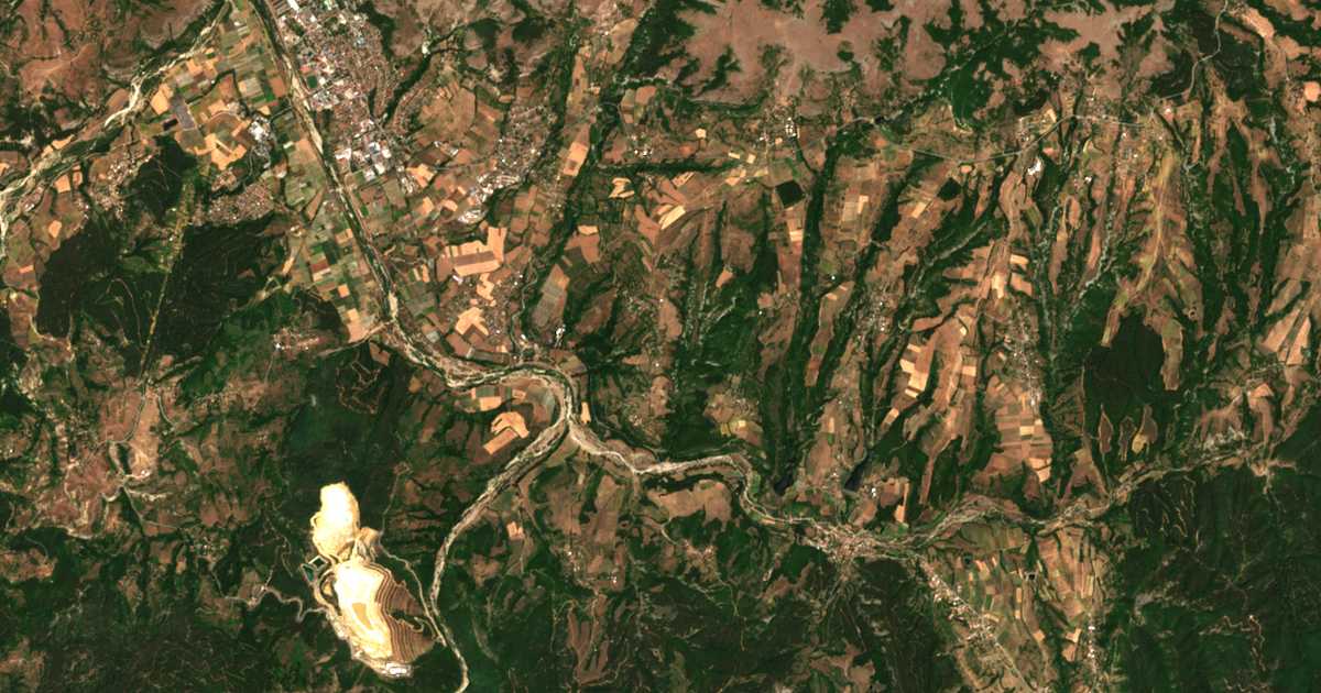 Carte satellite de Rogach