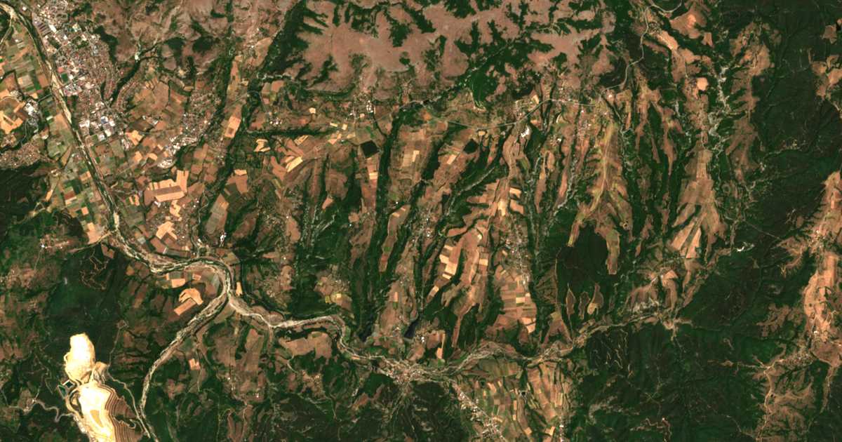 Carte satellite de Slivarka