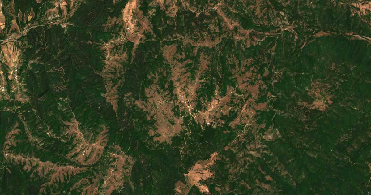 Carte satellite de Tintyava