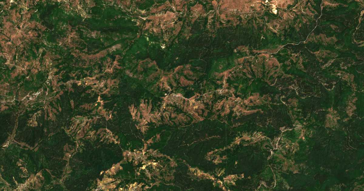 Carte satellite de Tokachka