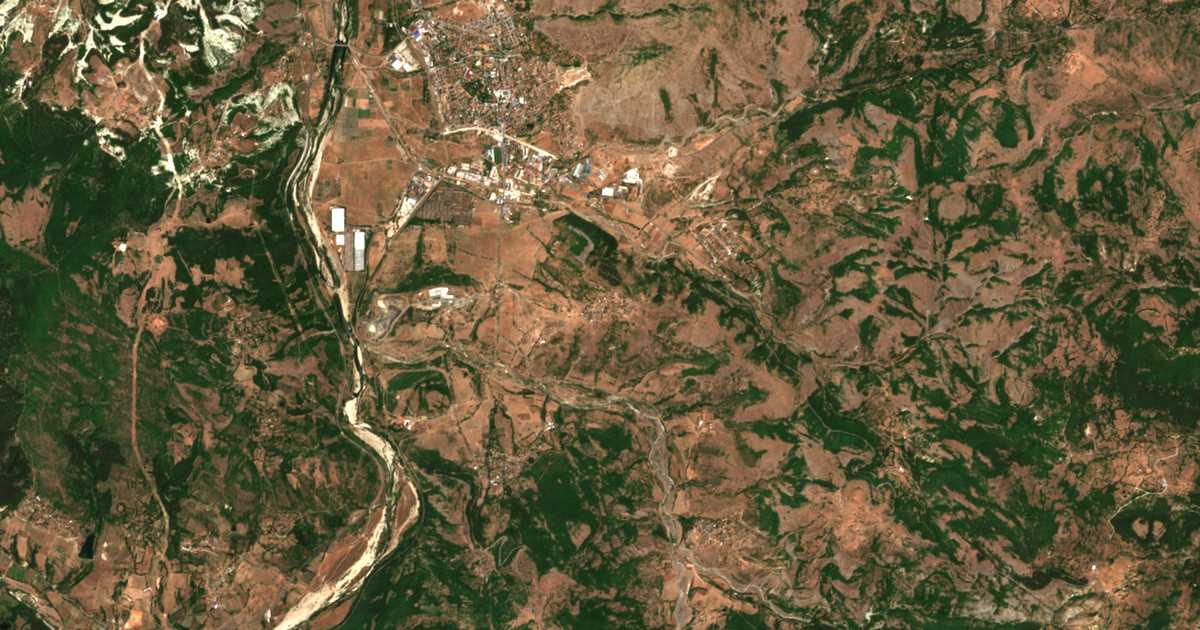 Carte satellite de Bagryanka