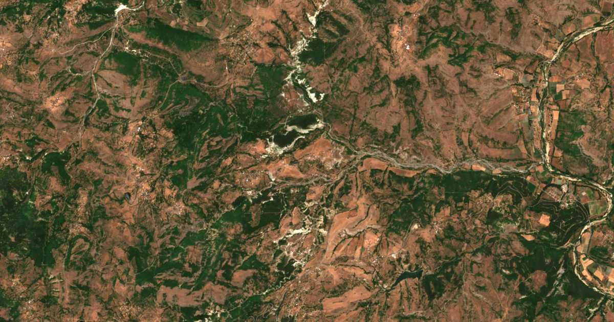 Carte satellite de Chayka