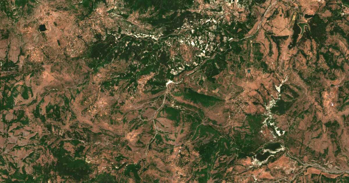 Carte satellite de Kos