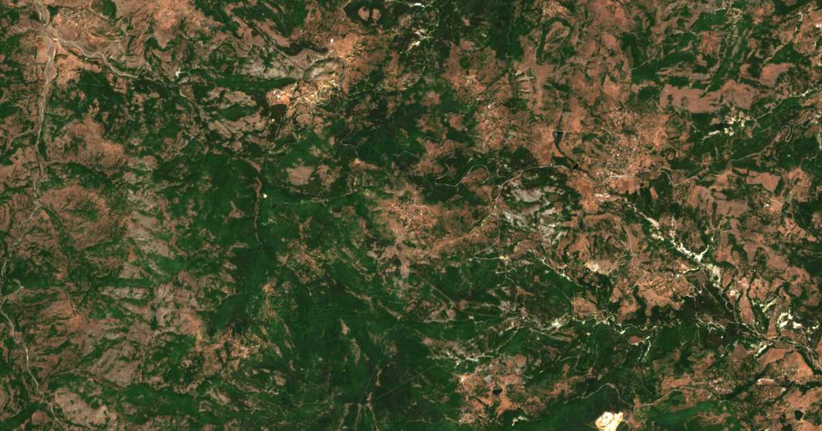 Carte satellite de Kremenets