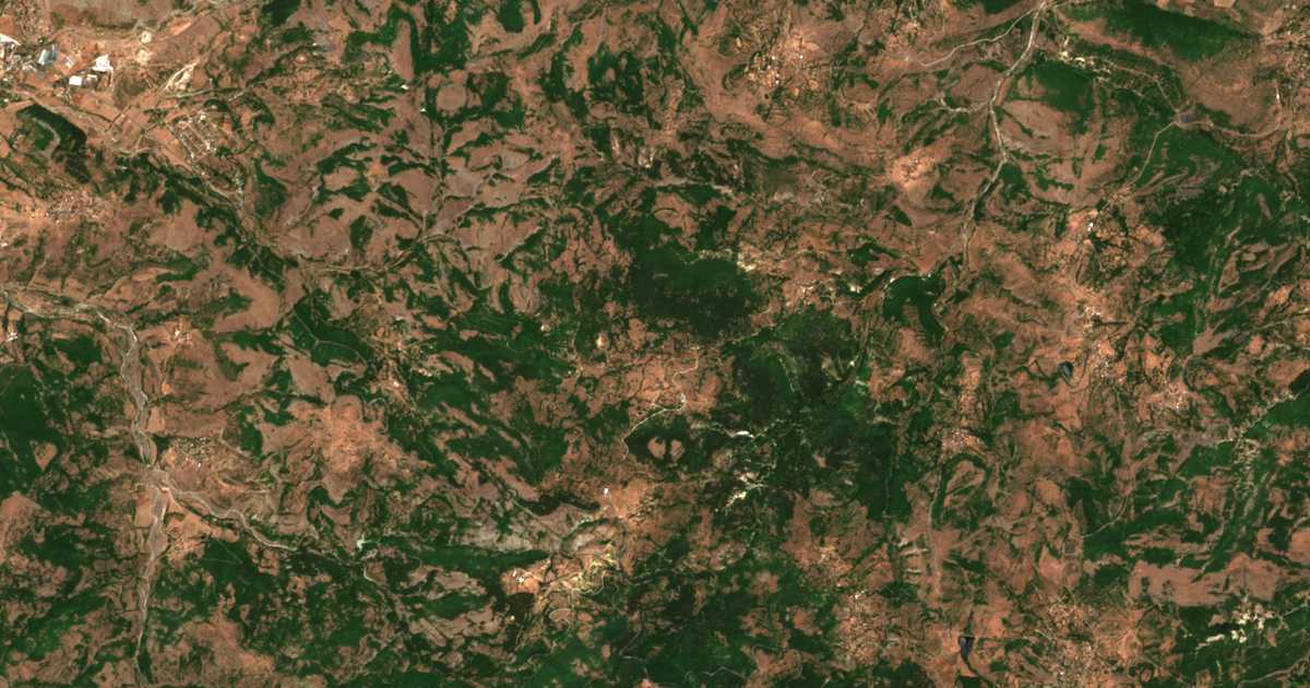 Carte satellite de Obichnik