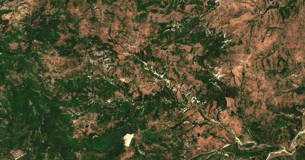 Carte satellite de Pazartsi