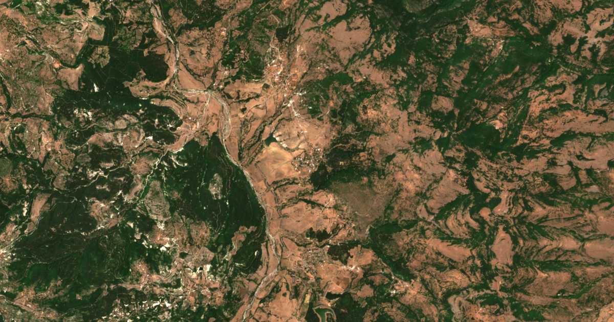 Carte satellite de Postnik