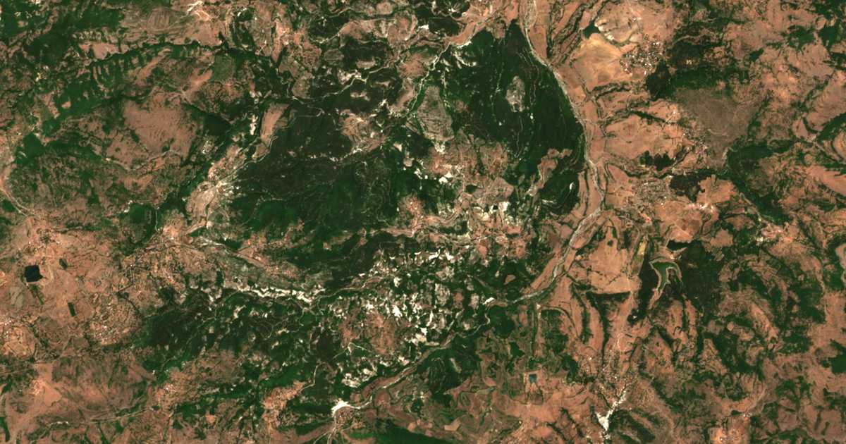 Carte satellite de Tatul