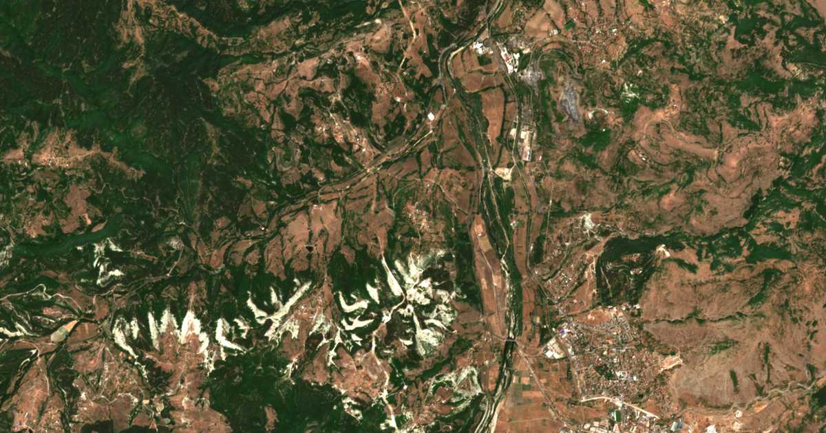 Carte satellite de Varkhari