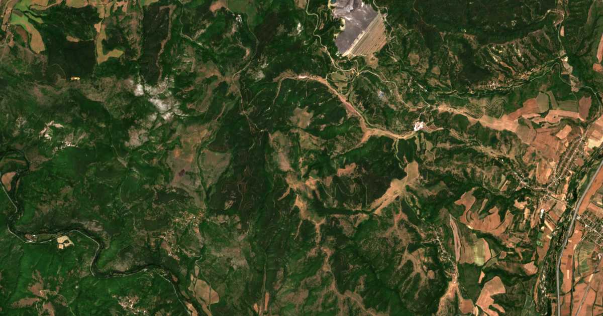 Carte satellite de Tsiklovo
