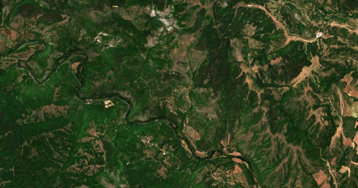 Carte satellite de Vukovo