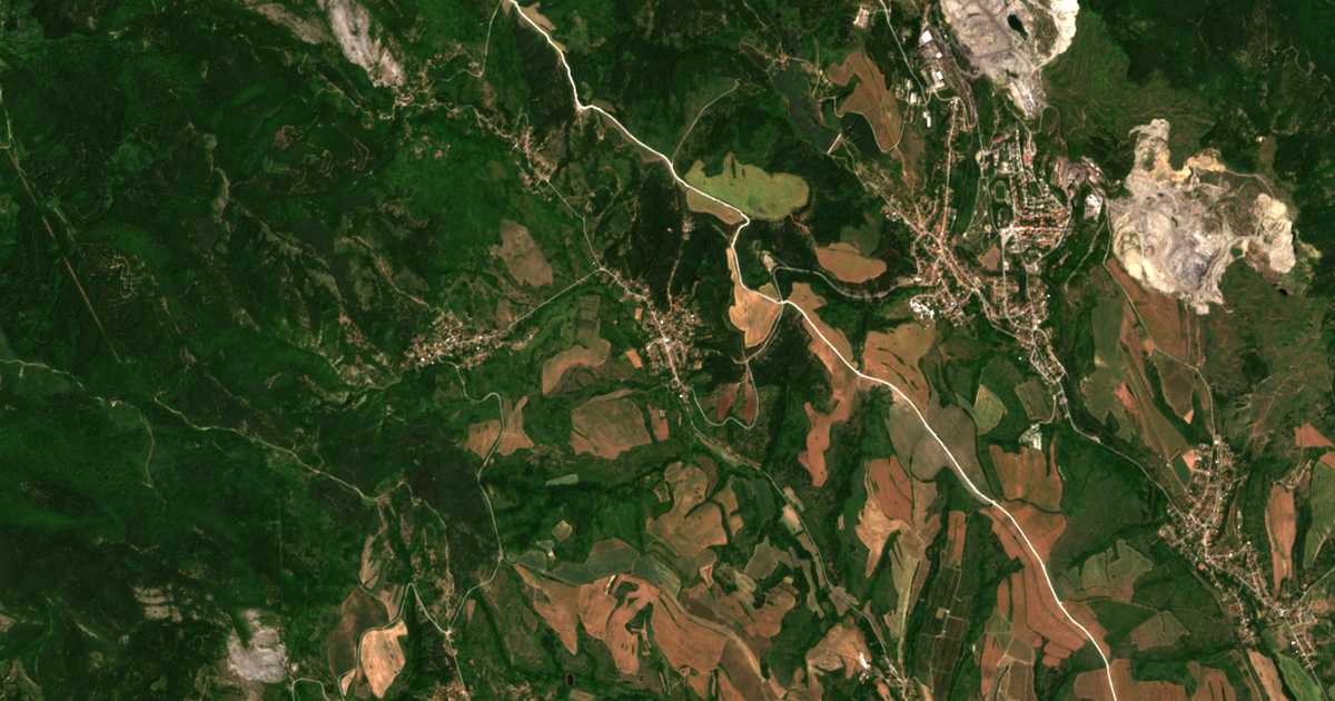 Carte satellite de Babino