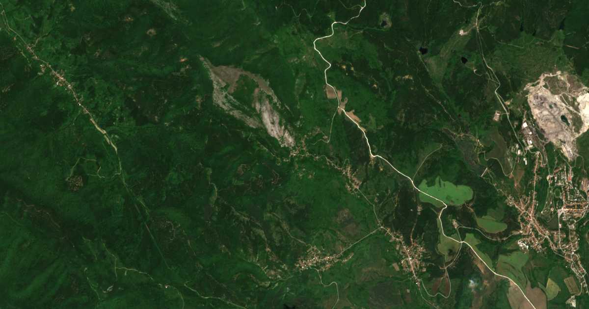 Carte satellite de Golema Fucha
