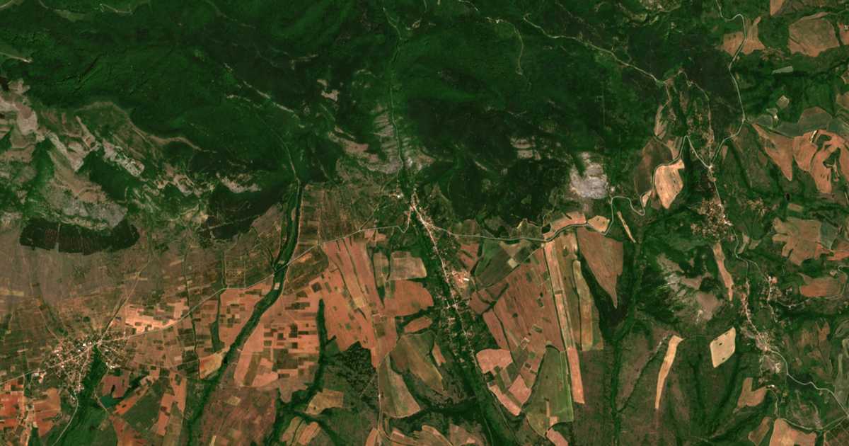 Carte satellite de Gorna Koznitsa