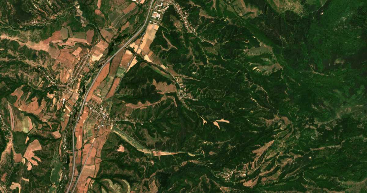 Carte satellite de Krayni Dol