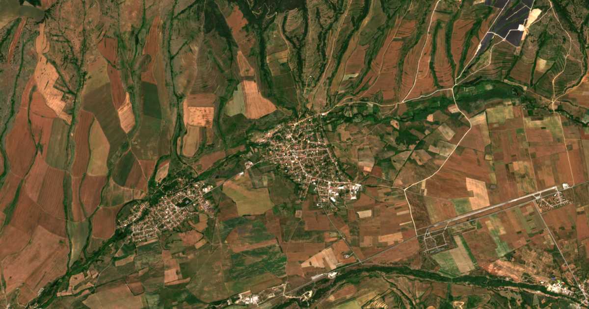 Carte satellite de Kraynitsi