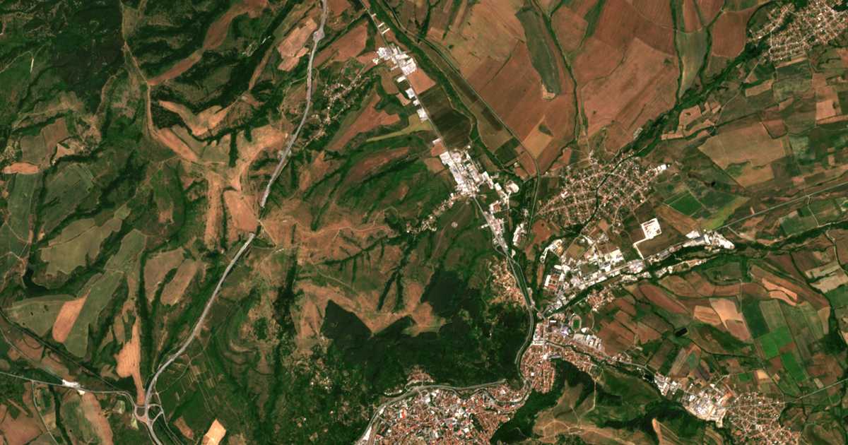 Carte satellite de Piperovo