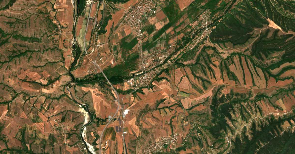 Carte satellite de Barakovo
