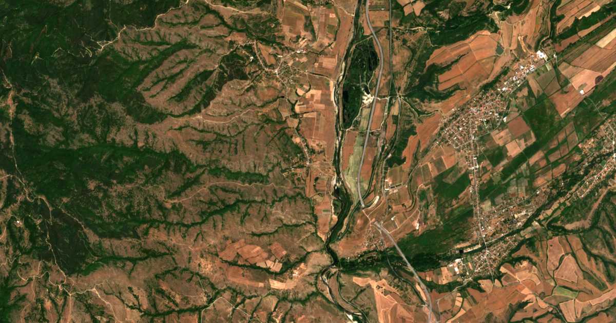 Carte satellite de Krumovo