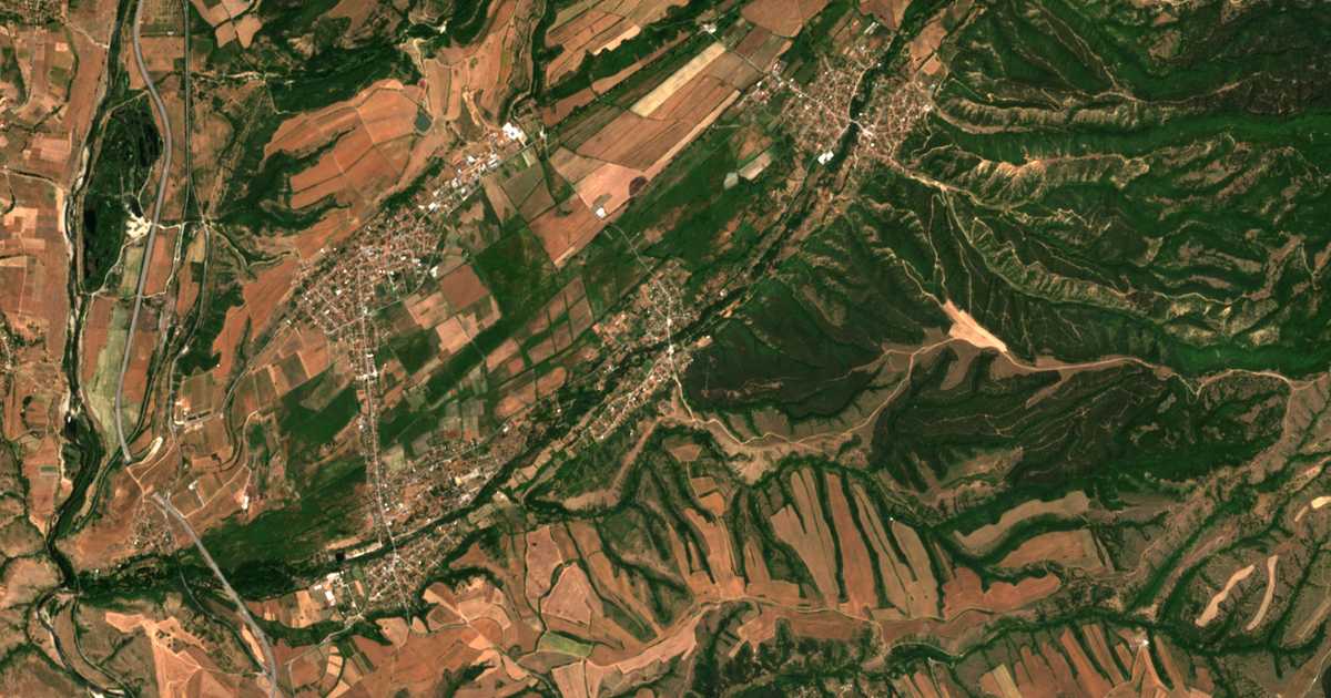 Carte satellite de Porominovo