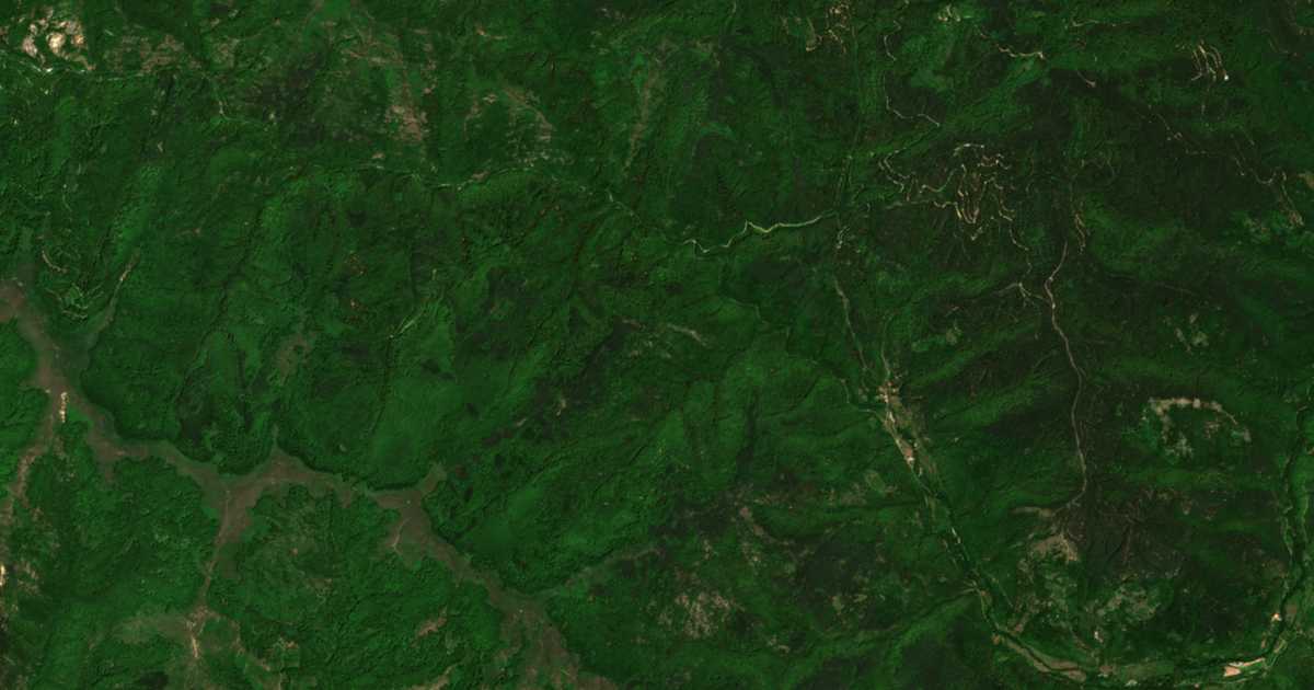 Carte satellite de Chekanets