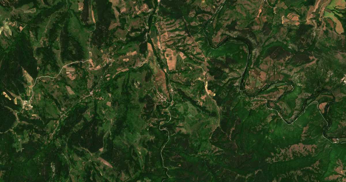 Carte satellite de Drumohar